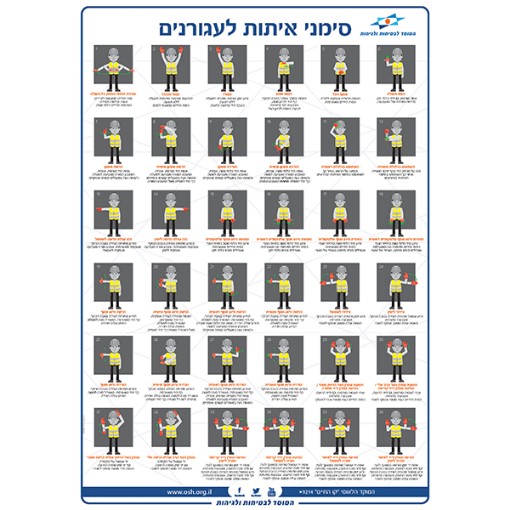 Picture of סימני איתות לעגורנים -50*70 ס"מ